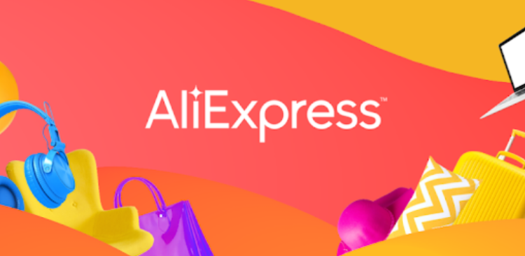 AliExpress account creation and app features for online shopping.